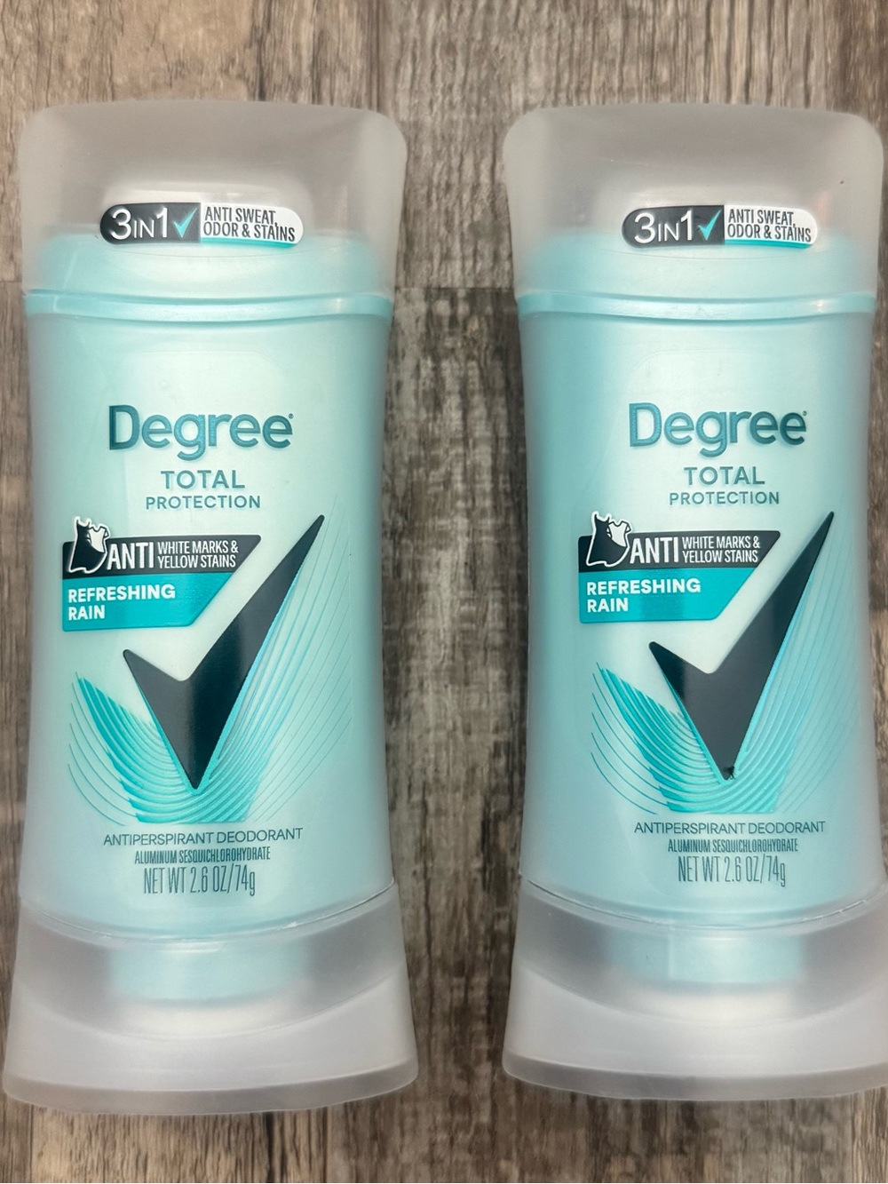 Degree Total Protection Antiperspirant Deodorant - Refreshing Rain (Aqua)